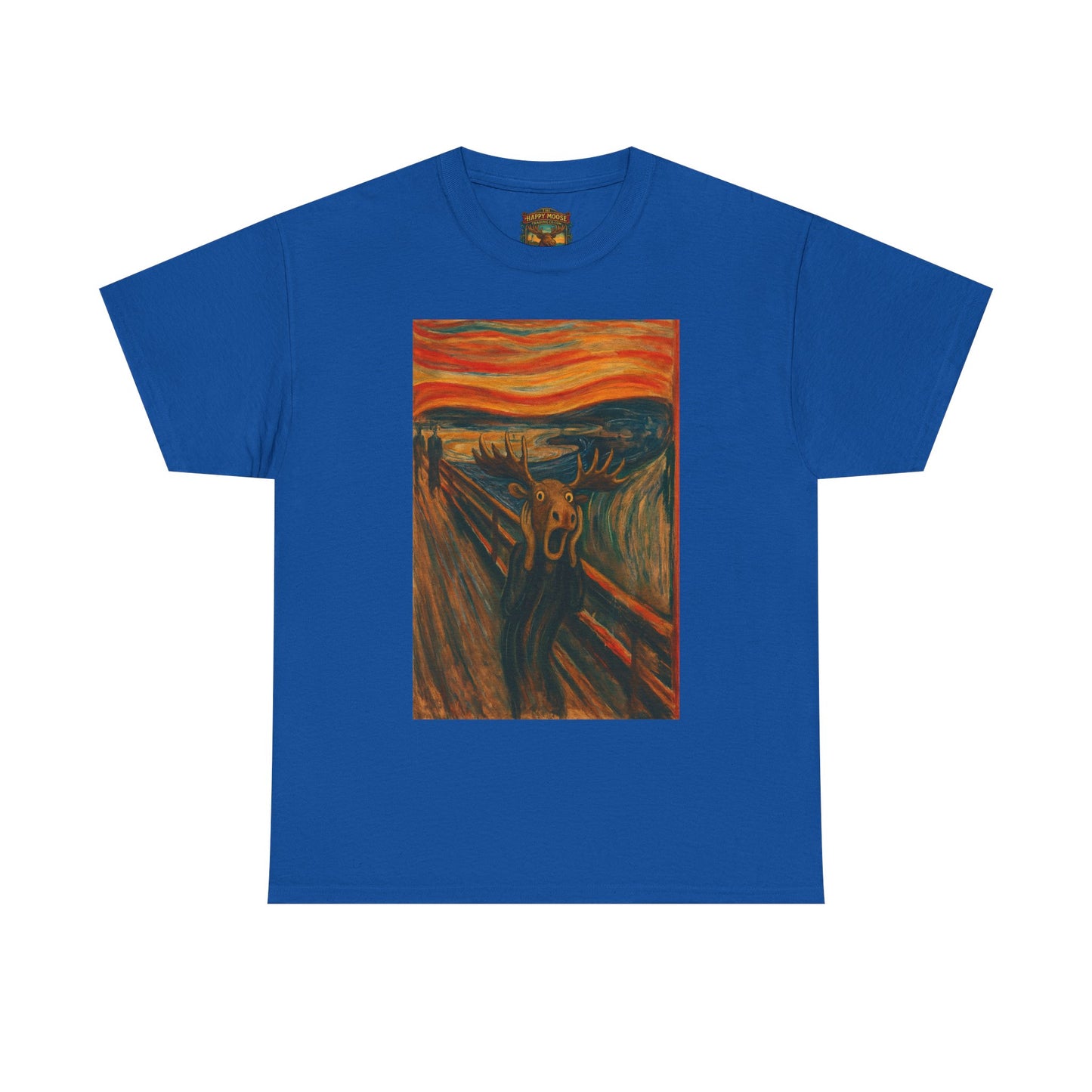 The Scream Art Print T‑Shirt — Vintage Expressionist Graphic Tee