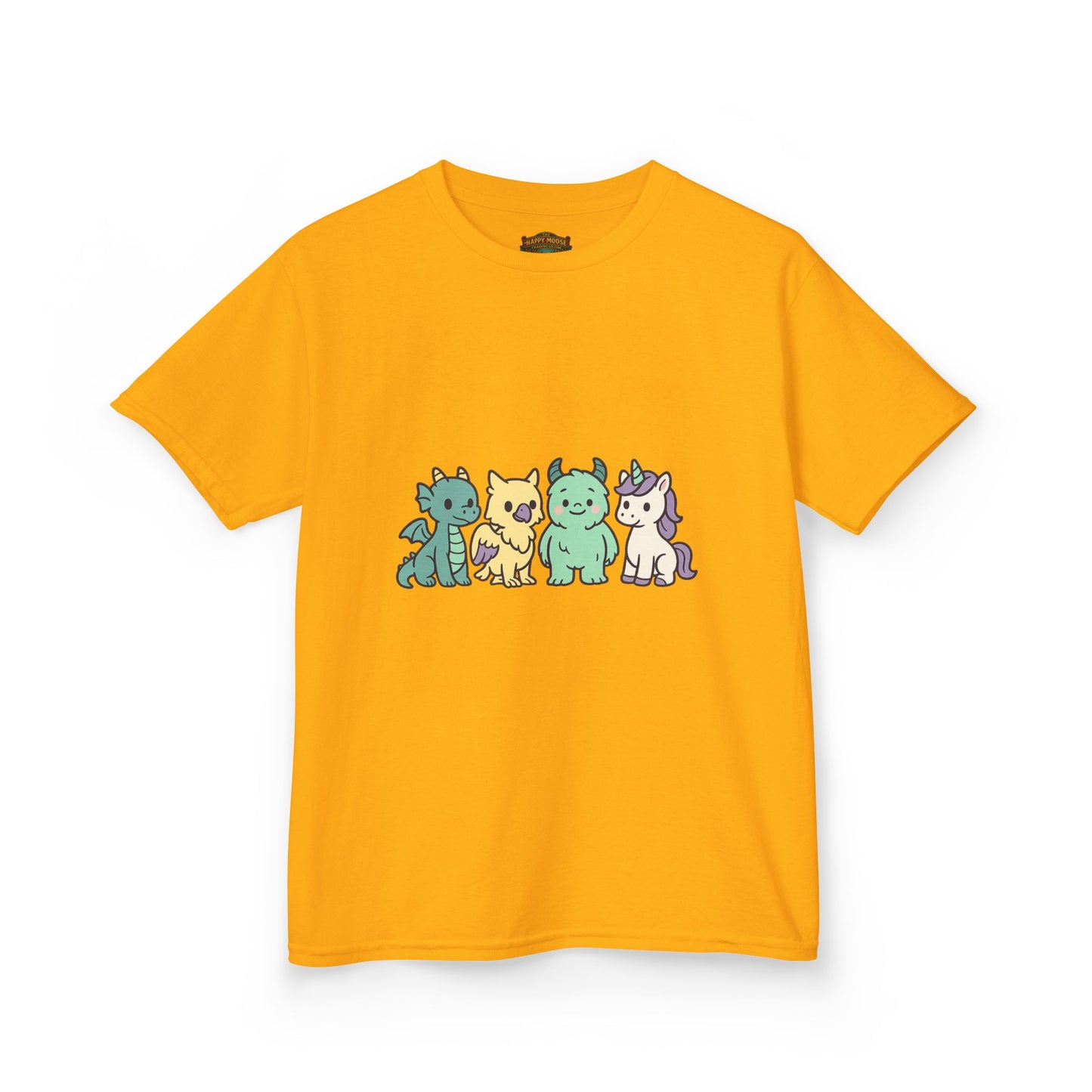Kids Cat Crew T‑Shirt — Cute Pastel Kittens Graphic Tee for Children