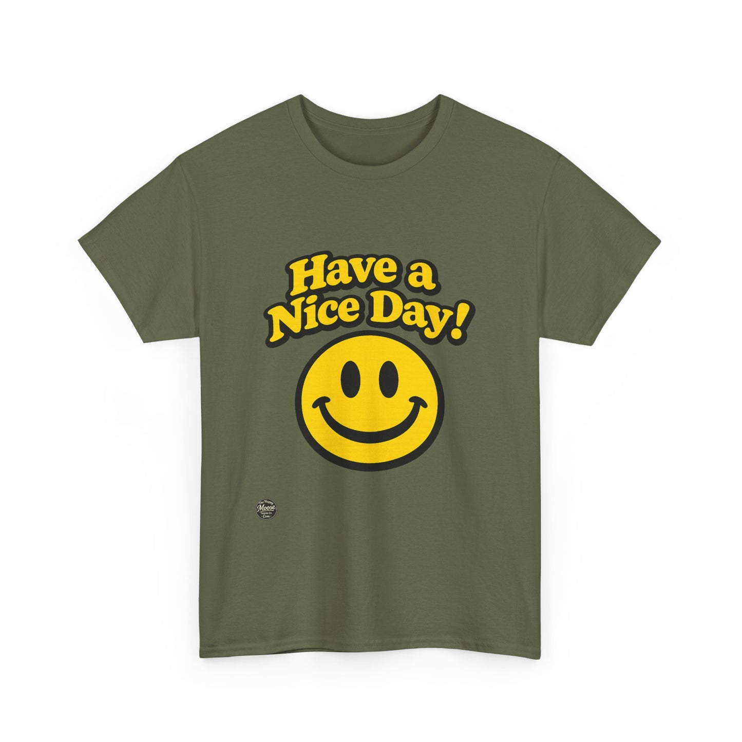 Have a Nice Day! Smiley Face T-Shirt E564D