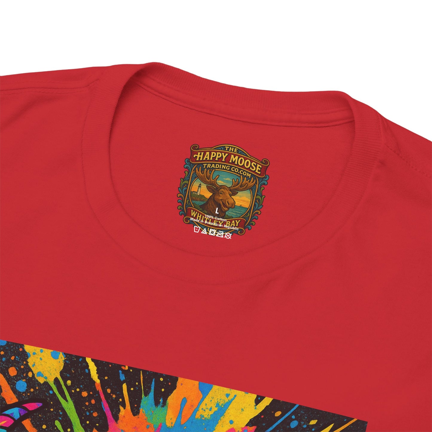 Psychedelic Highland Cow T-Shirt | Retro Rainbow Cow Art 4