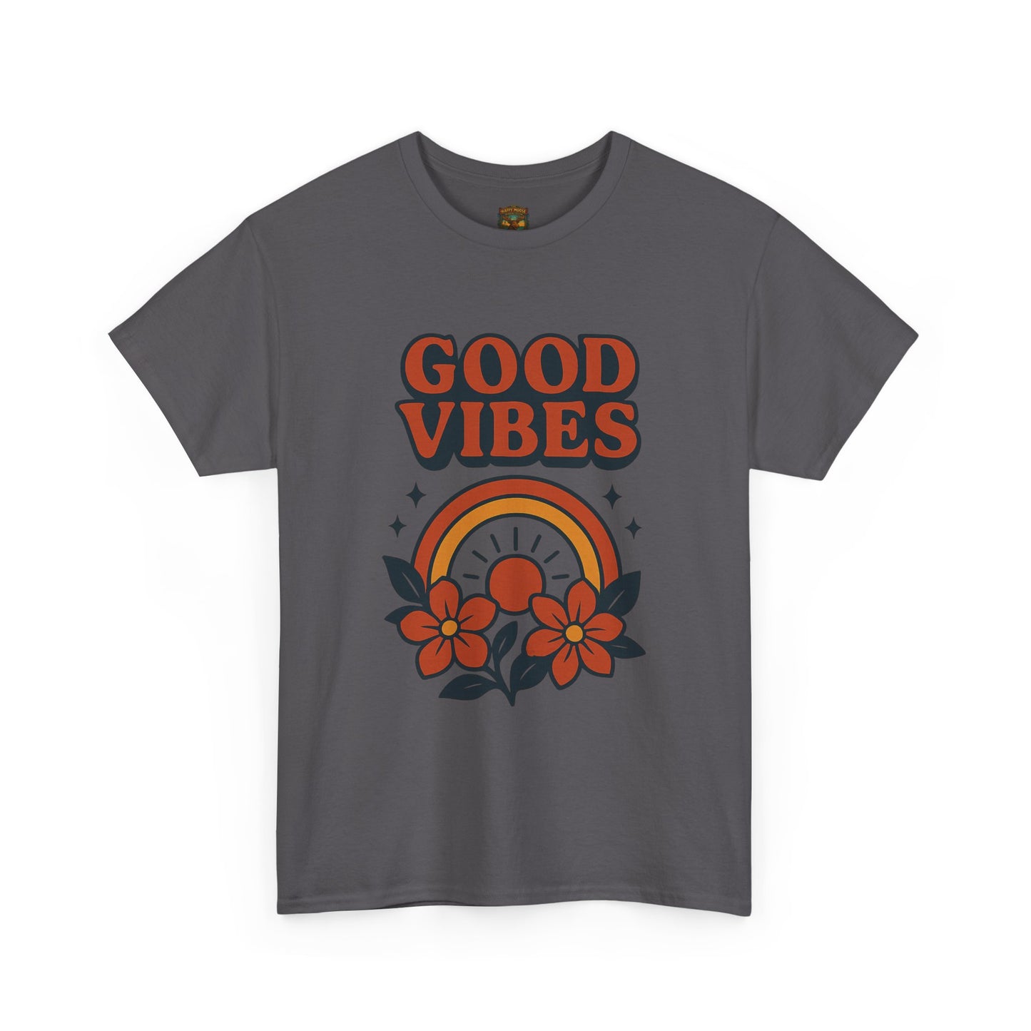Good Vibes T-Shirt | Positive Typography Tee