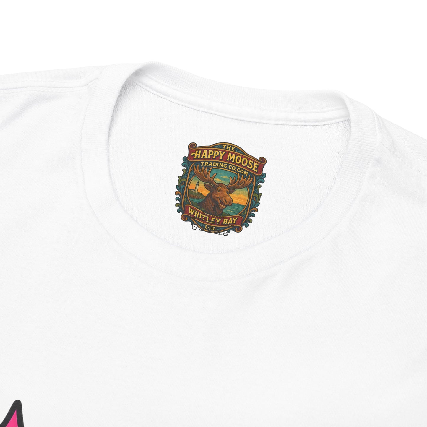 Smiley Drip Graphic Tee — Neon Melting Smiley Face T-Shirt