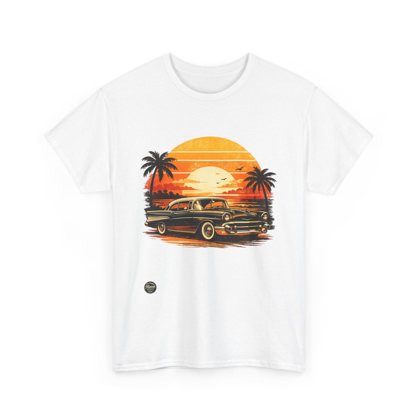 Vintage Sunset Cruiser T-Shirt #E2985