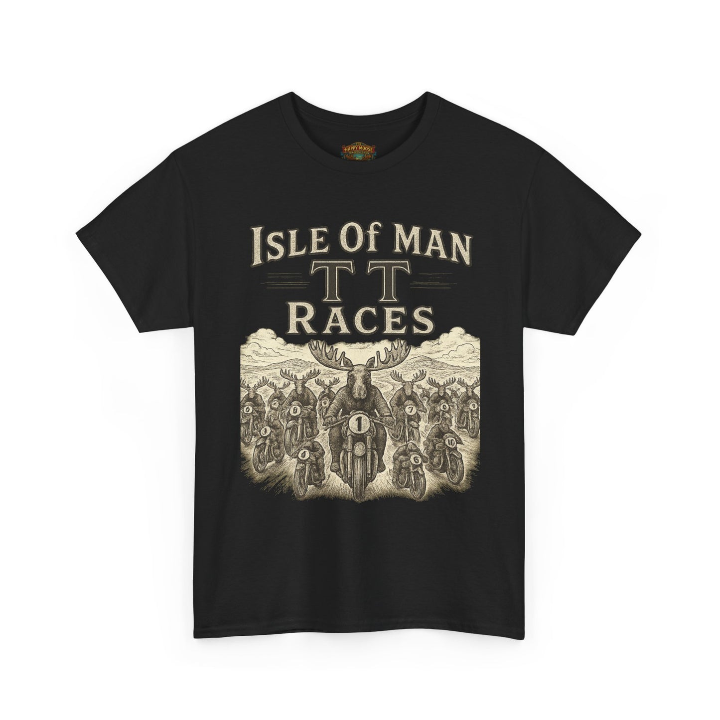Isle of Man TT Races Vintage Motorcycle Tee