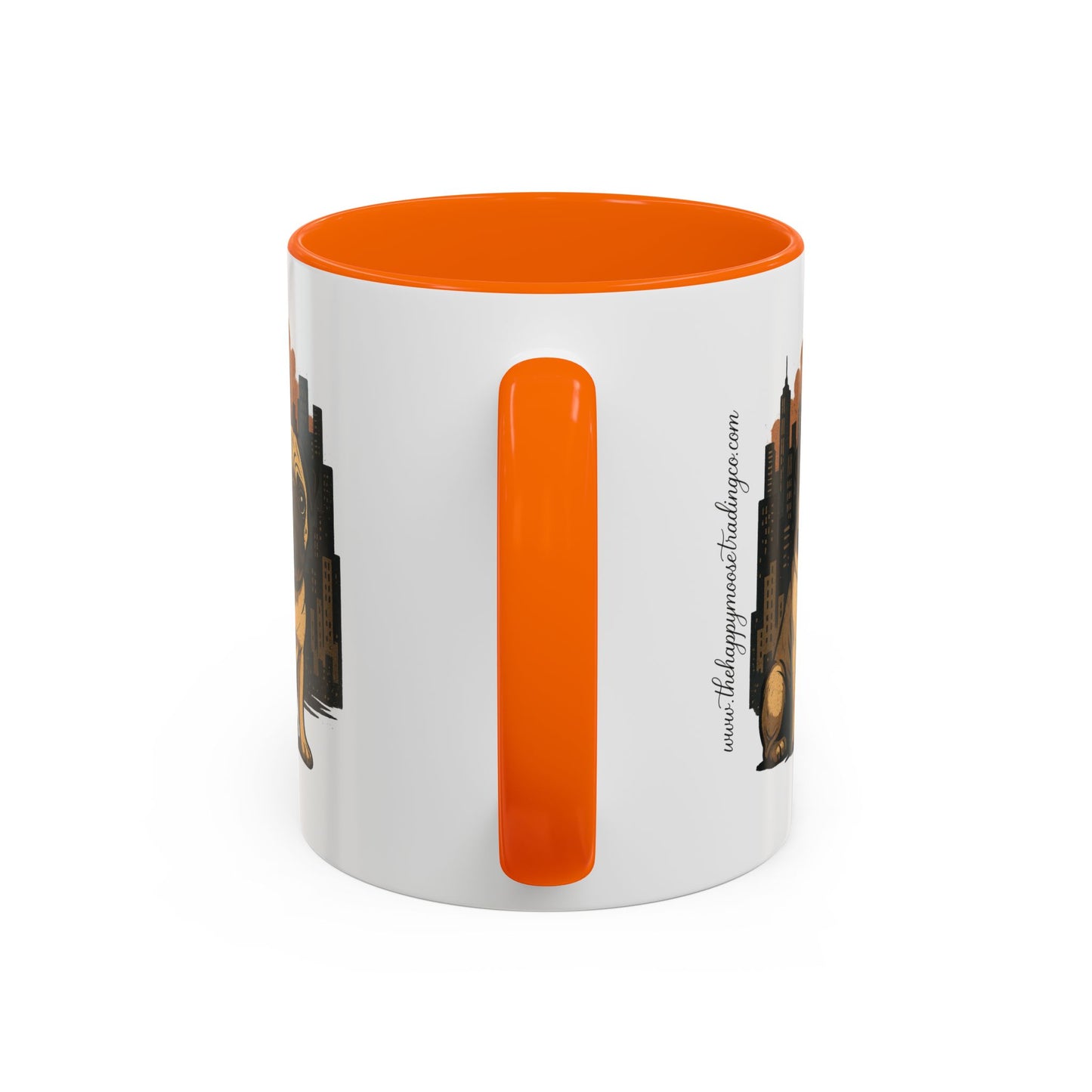 My Pug Mug Coffee Mug — Rustic Mountain Sunset Design