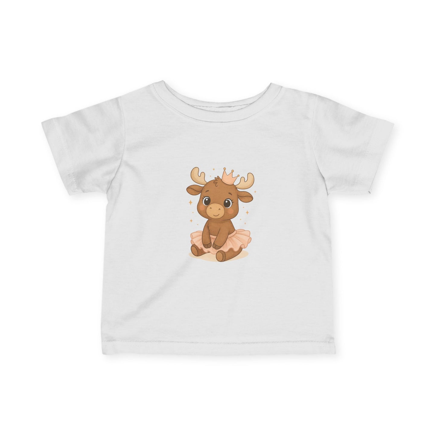 Cute Baby Moose Tee — Adorable Woodland Infant Shirt