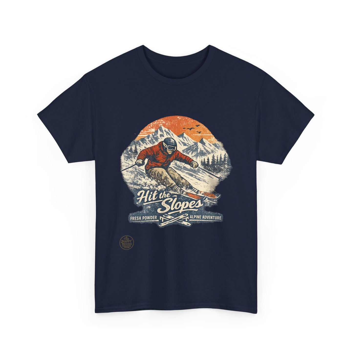 Ski Vintage 'Hit the Slopes' T-Shirt