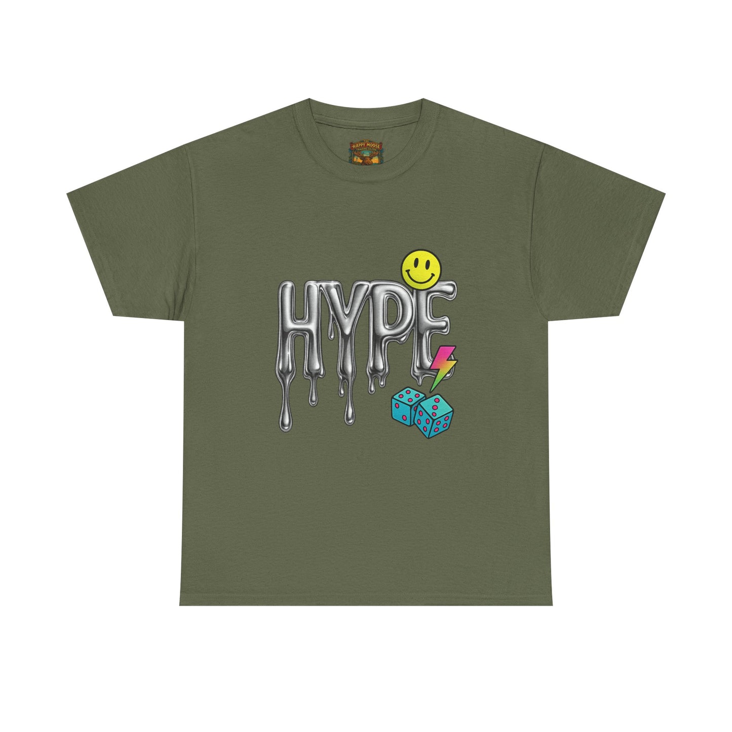 Hype graphic tee, T-Shirt | streetwear slogan, bold text