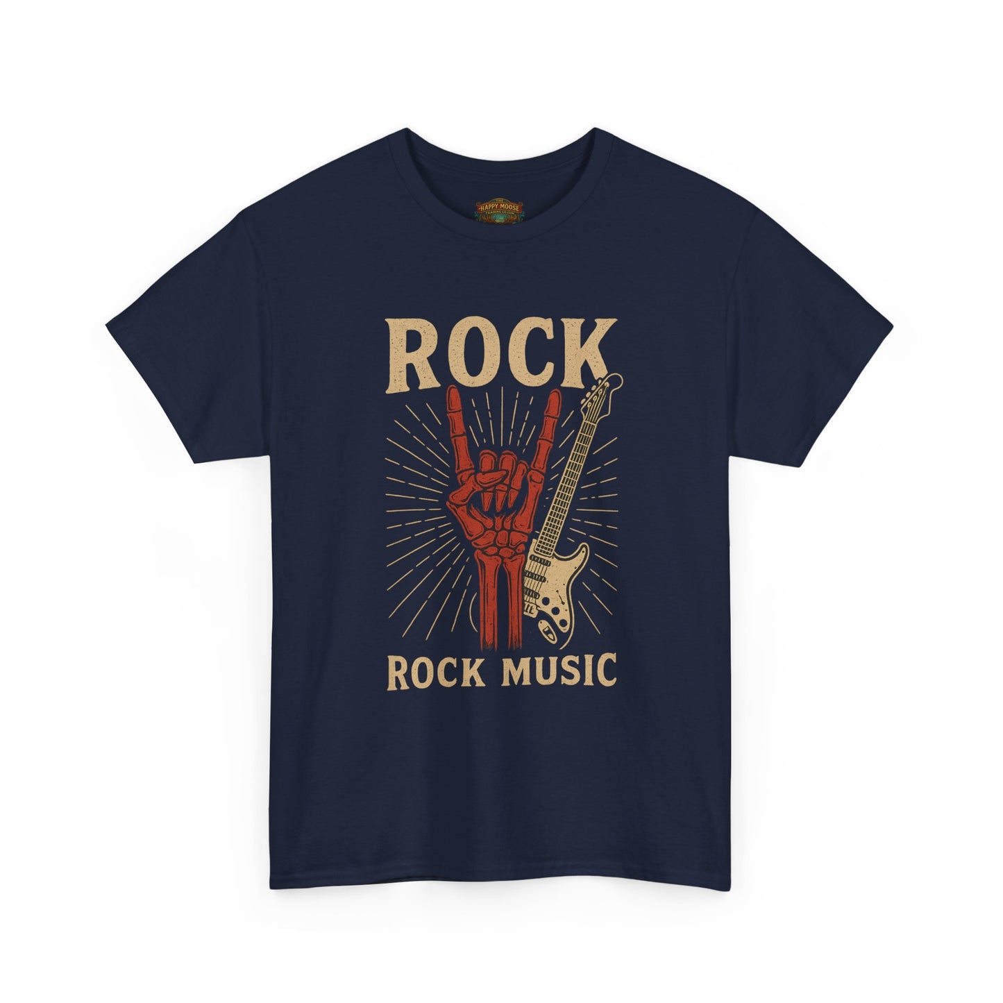 ROCK Graphic T-Shirt — Bold Minimalist Band Tee
