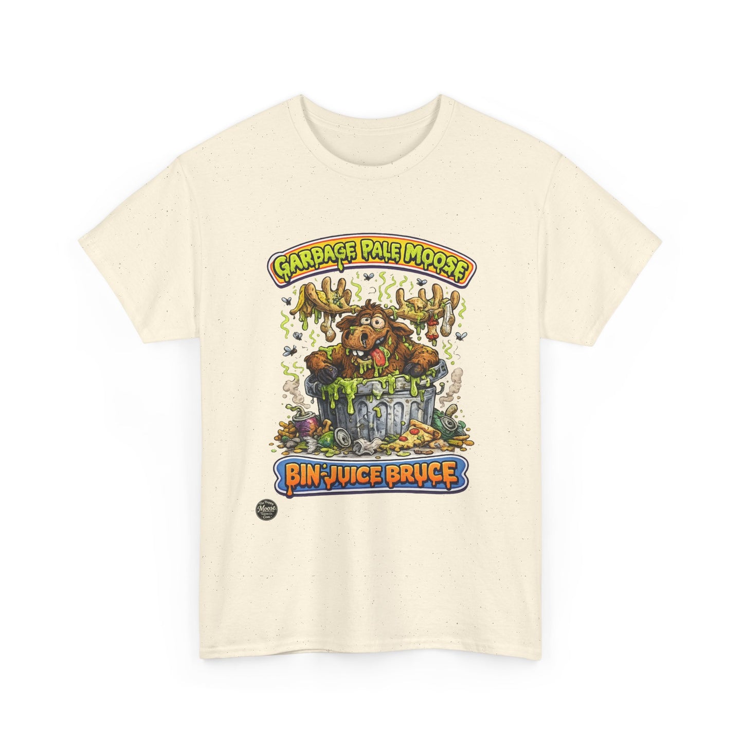 Bin Juice Bruce Garbage Pale Moose T-Shirt #G001
