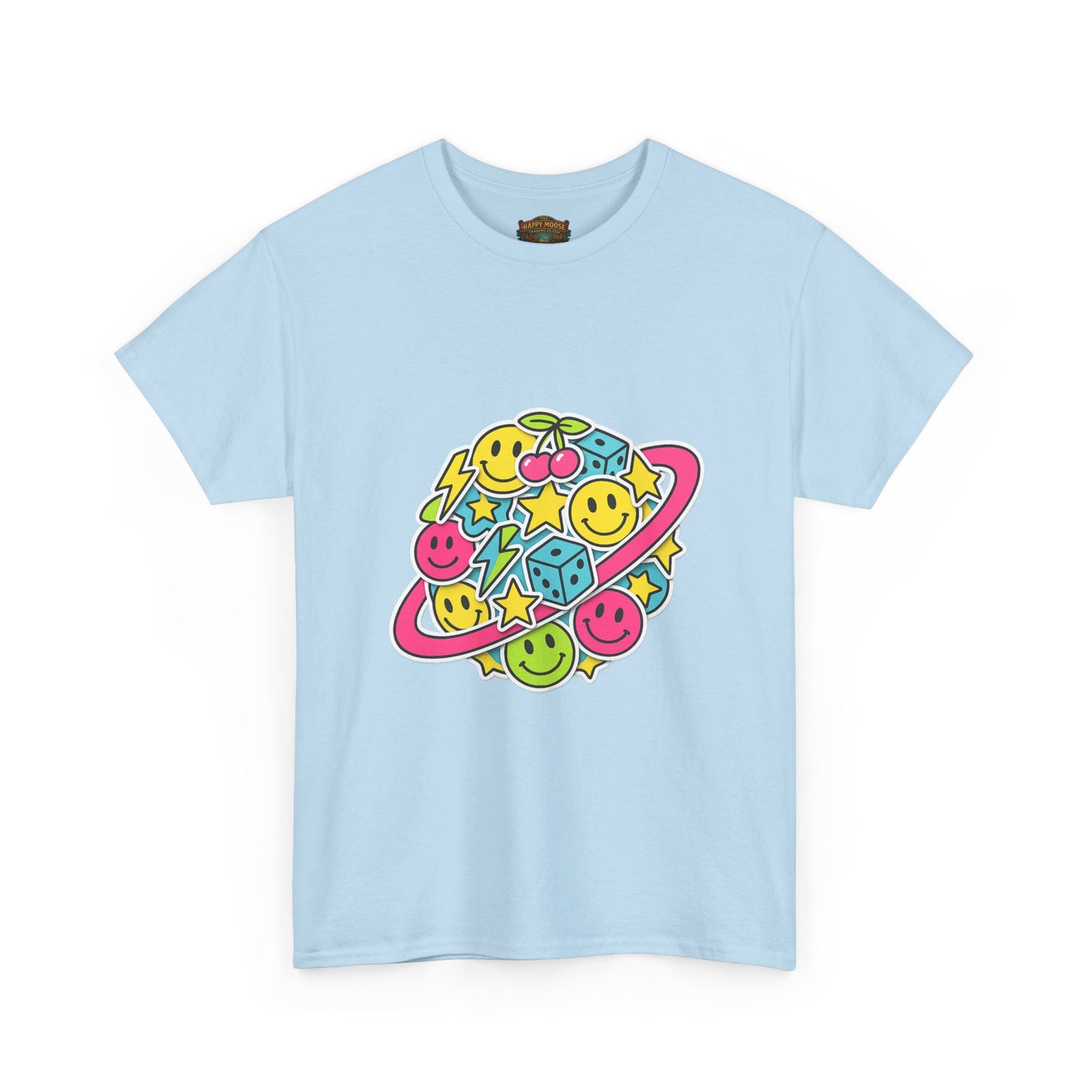 Emoji Planet T-Shirt | Cute Planet Emoji Graphic Tee