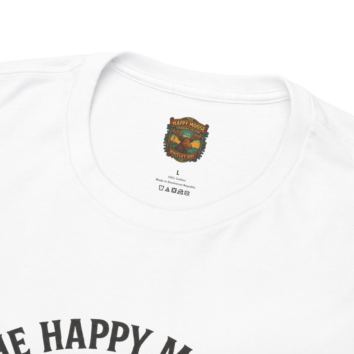 Happy Moose Motorcycle Club Route 66 T-Shirt | Moose Biker Tee