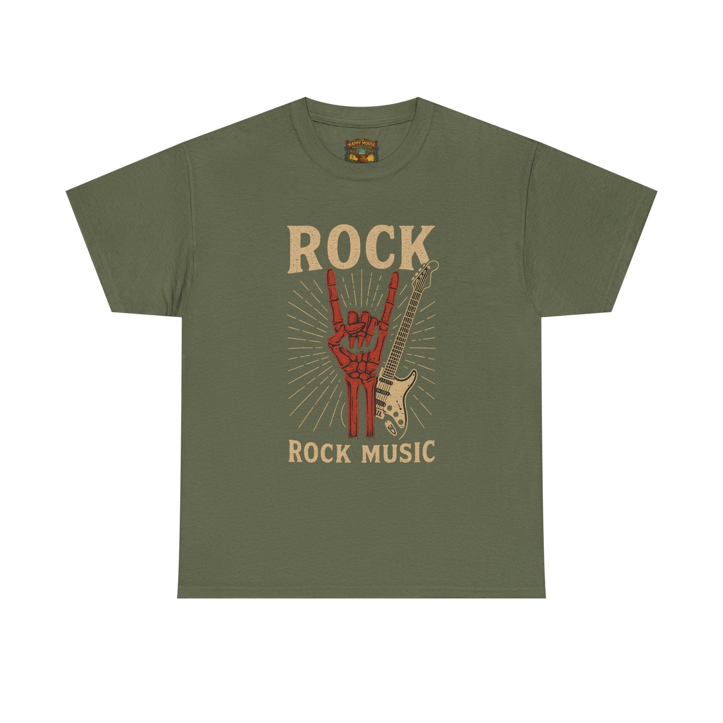 ROCK Graphic T-Shirt — Bold Minimalist Band Tee