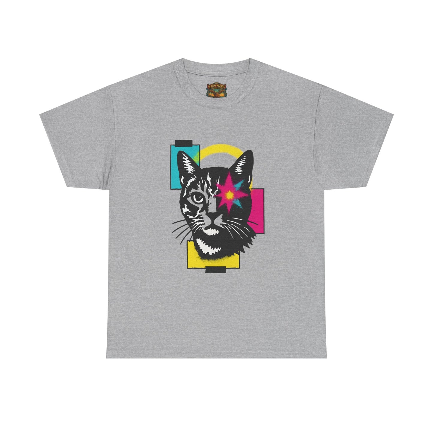 Cat Graphic T-Shirt — CAT Print