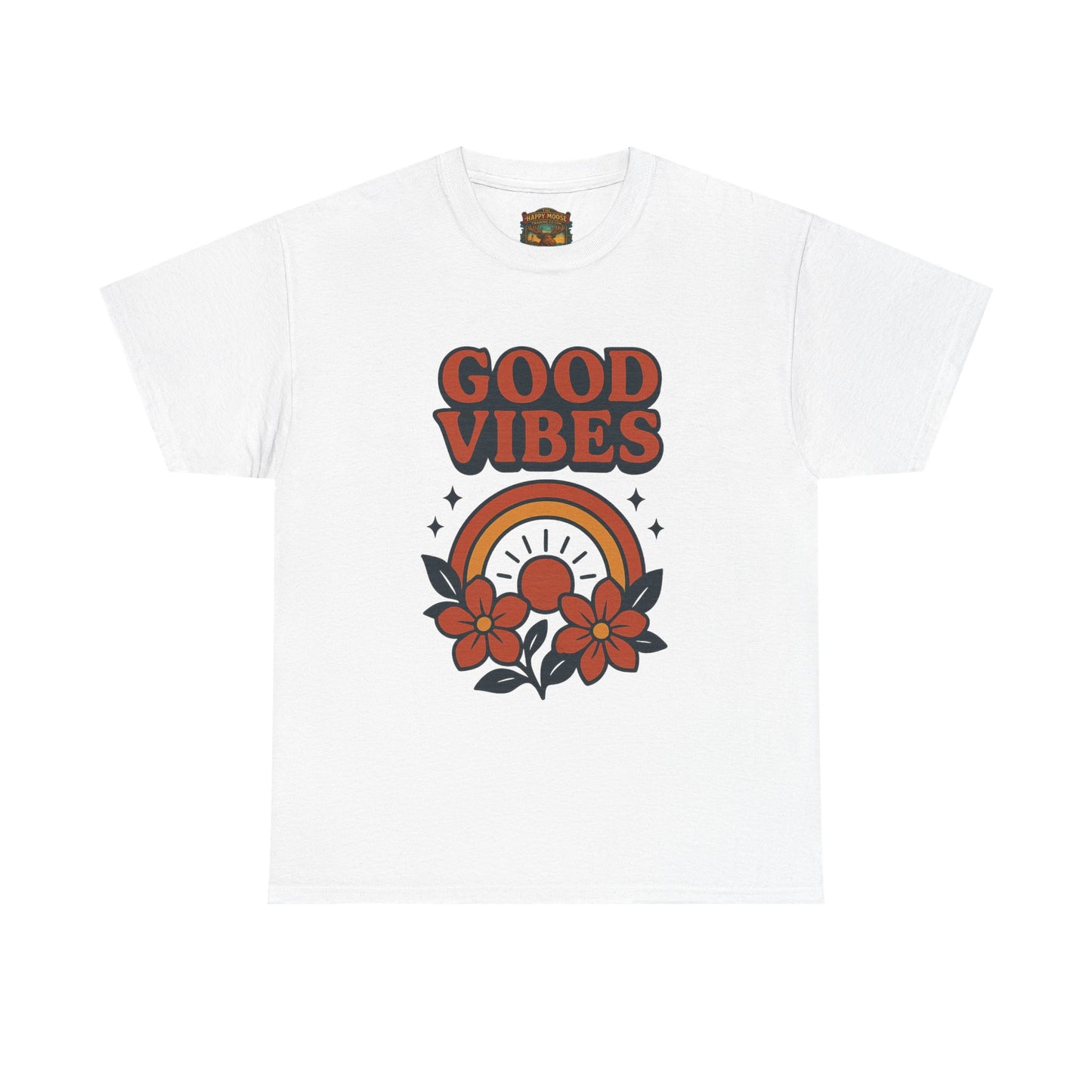 Good Vibes T-Shirt | Positive Typography Tee