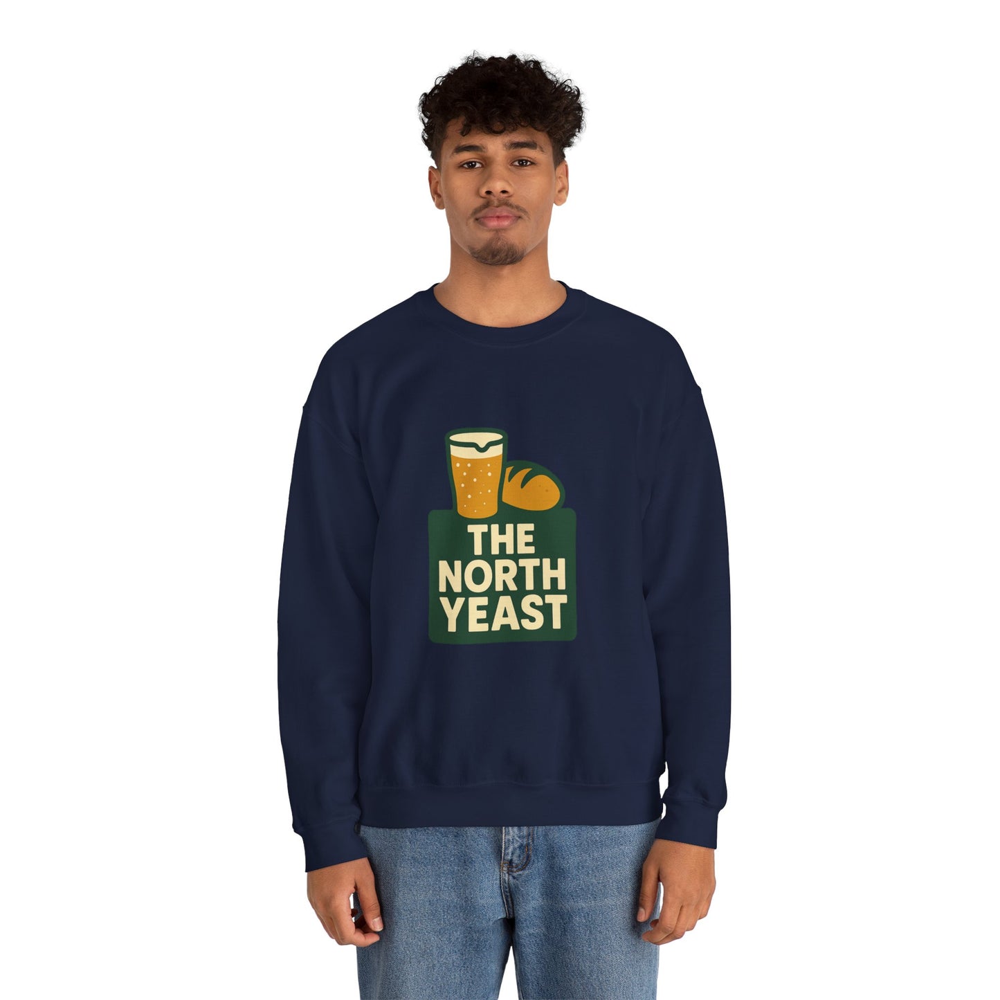 Crewneck Sweatshirt — The North Yeast Beer & Bread Logo
