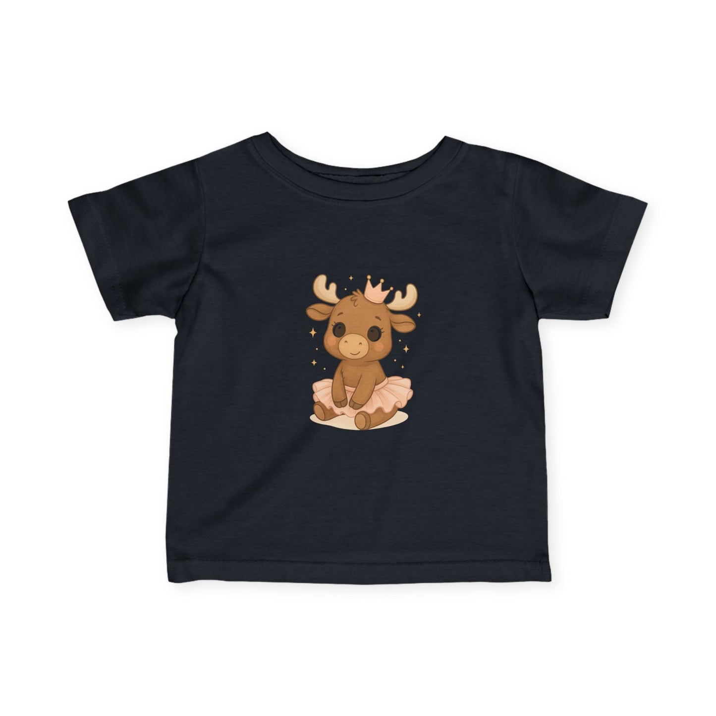 Cute Baby Moose Tee — Adorable Woodland Infant Shirt