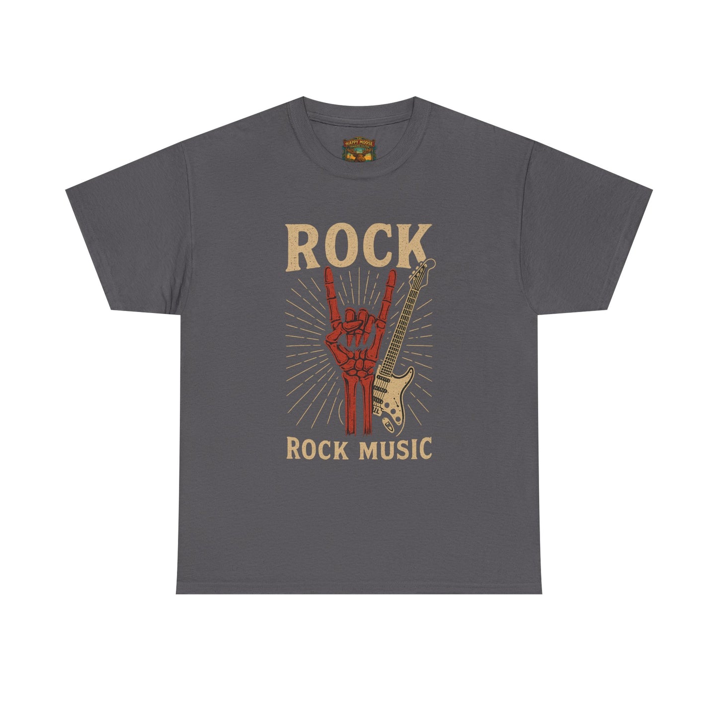 ROCK Graphic T-Shirt — Bold Minimalist Band Tee