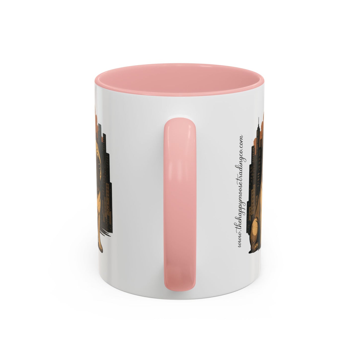 My Pug Mug Coffee Mug — Rustic Mountain Sunset Design