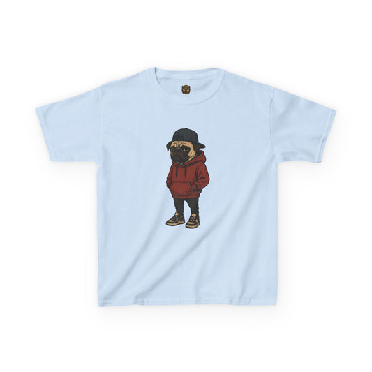Cool Pug Kids T-Shirt — Cute Pug Graphic Tee for Children