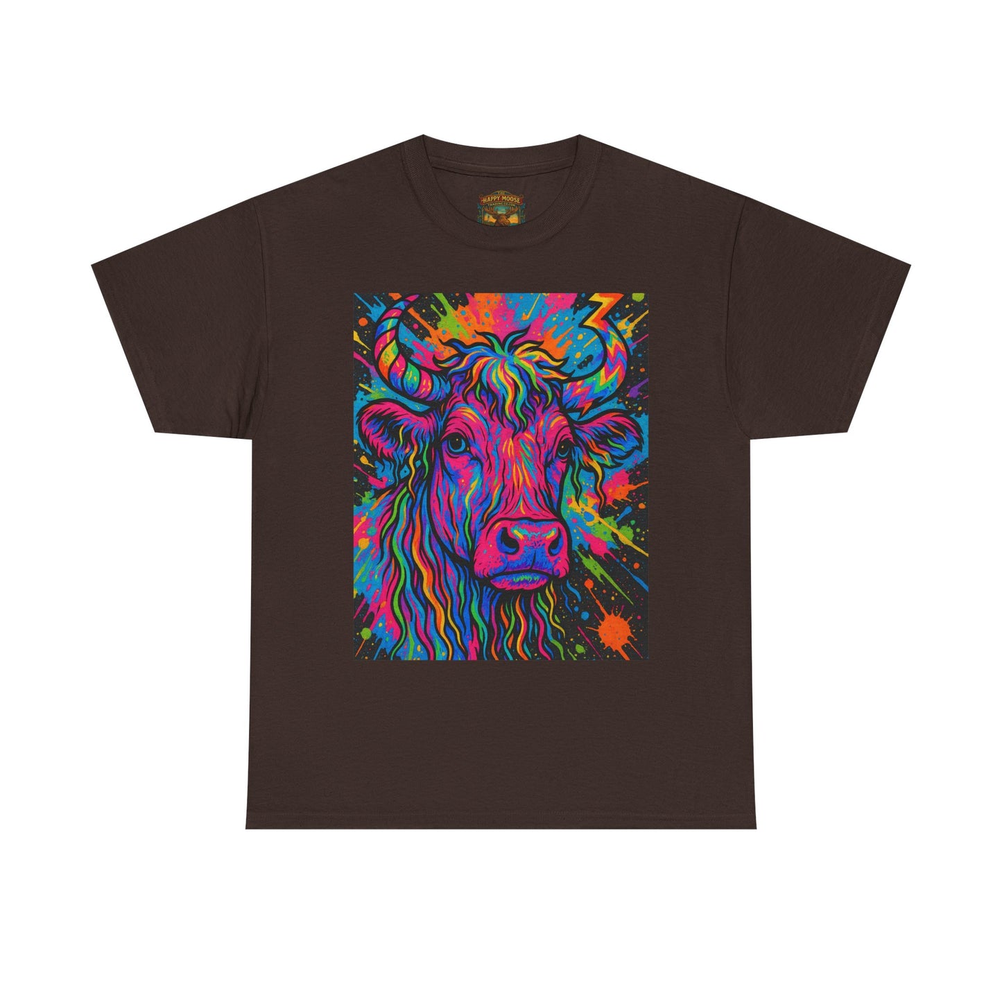 Psychedelic Cow Art Tee