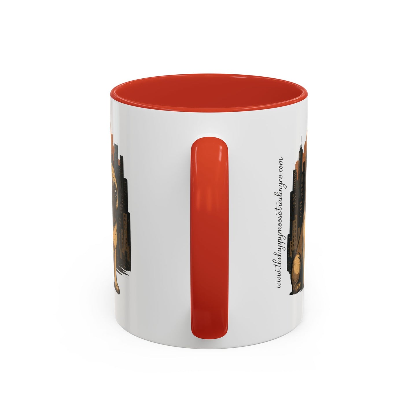 My Pug Mug Coffee Mug — Rustic Mountain Sunset Design