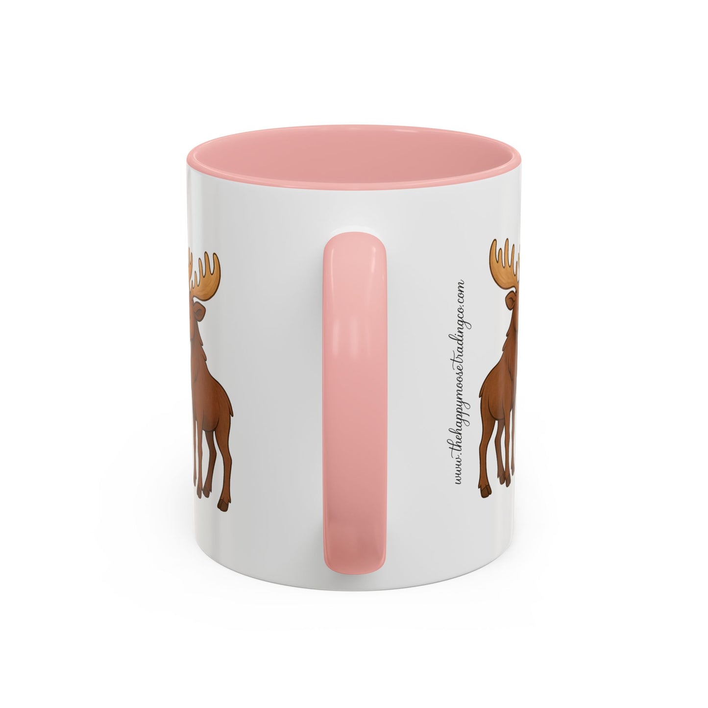 It Moose Be Love Coffee Mug — Cute Romantic Moose Couples Accent Mug (11/15oz)