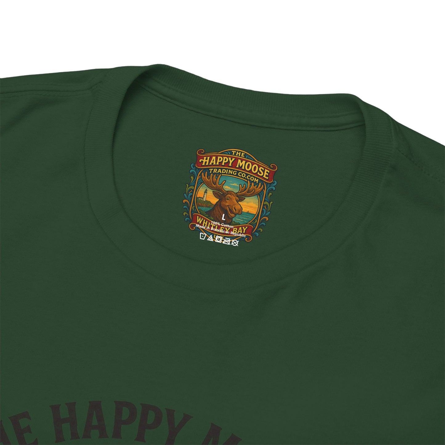 Happy Moose Motorcycle Club Route 66 T-Shirt | Moose Biker Tee