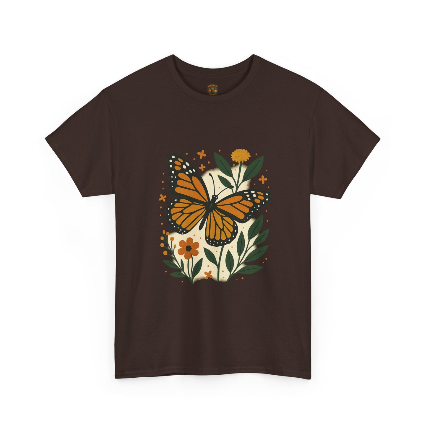 Butterfly T-Shirt — Delicate Monarch Tee for Nature Lovers