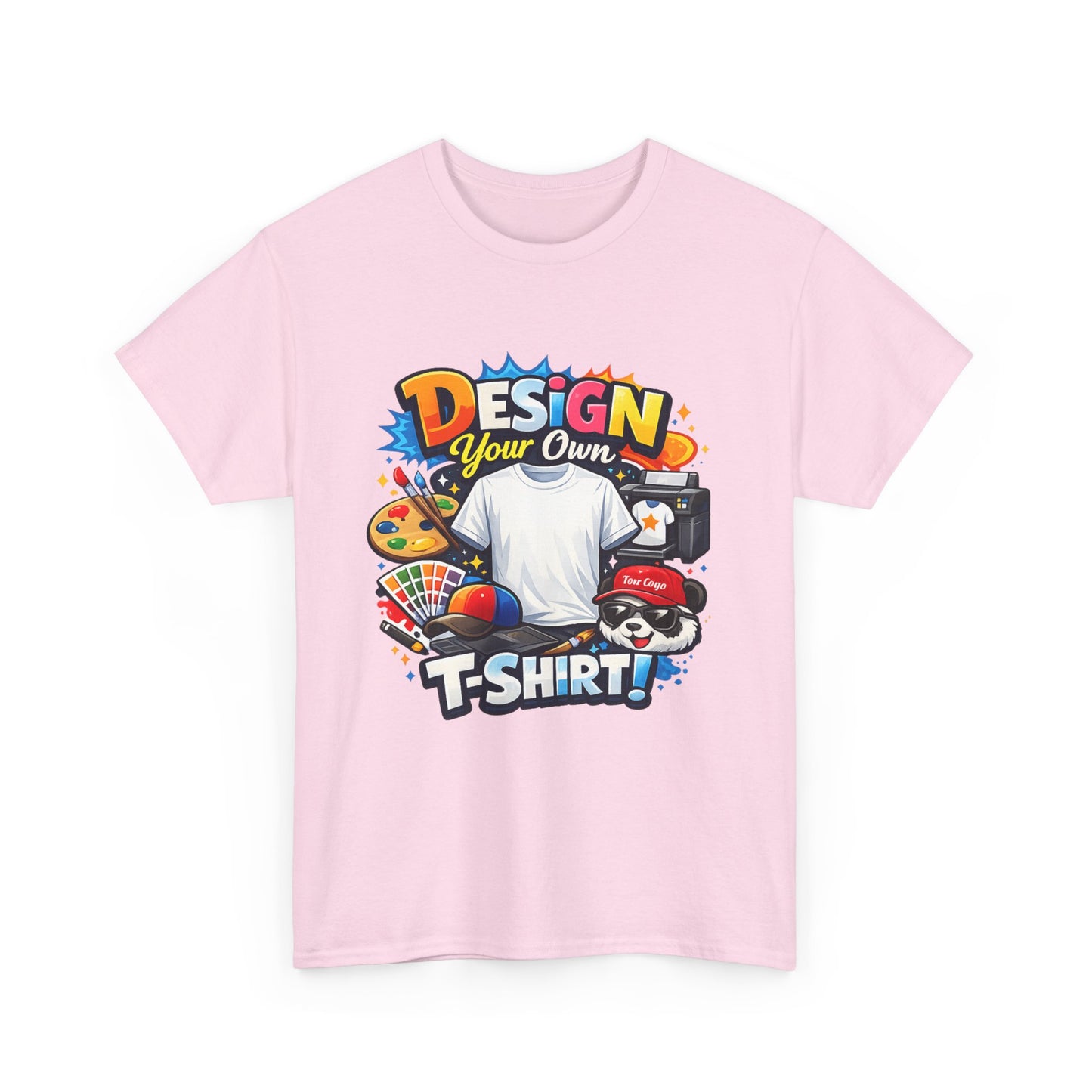 Custom 'Design Your Own' T-Shirt — Personalized Graphic Tee (Front Print)