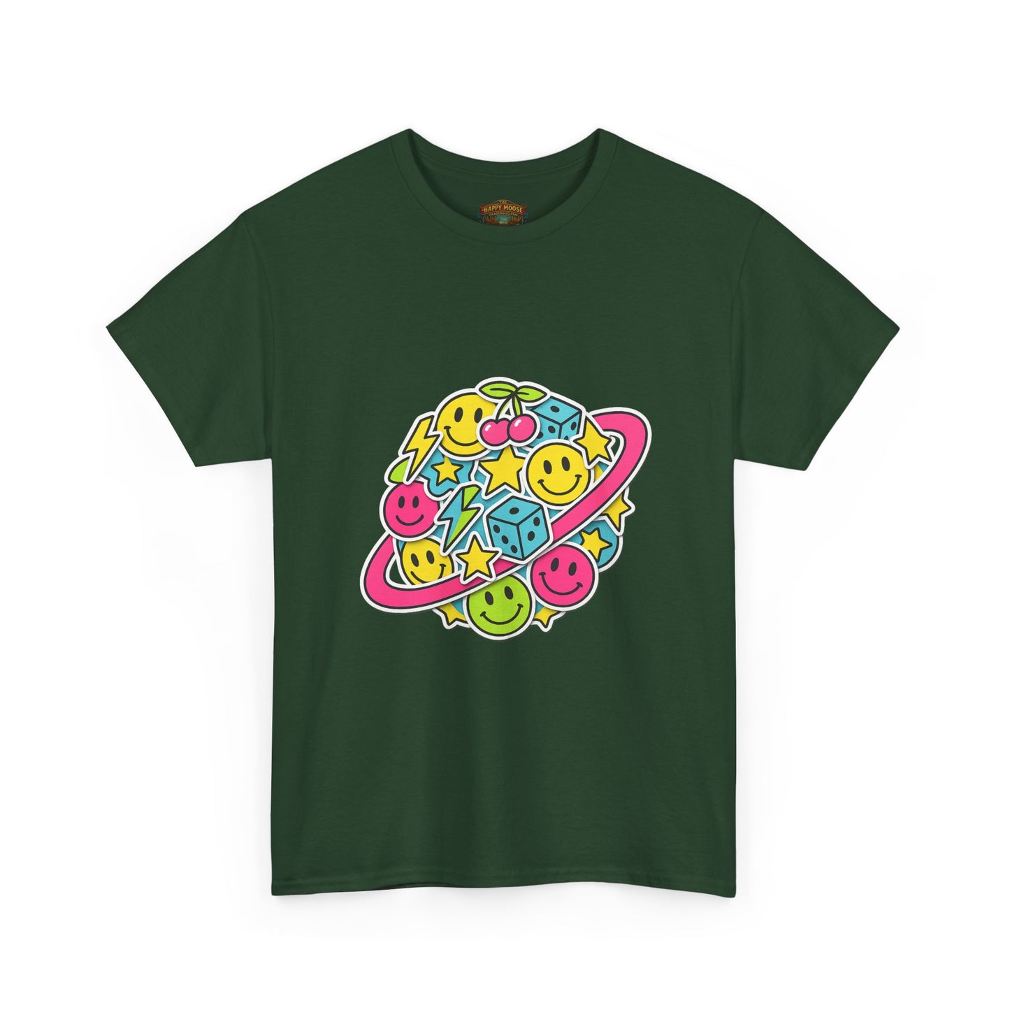 Emoji Planet T-Shirt | Cute Planet Emoji Graphic Tee