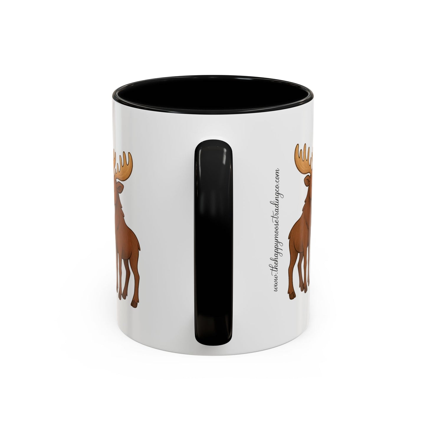 It Moose Be Love Coffee Mug — Cute Romantic Moose Couples Accent Mug (11/15oz)