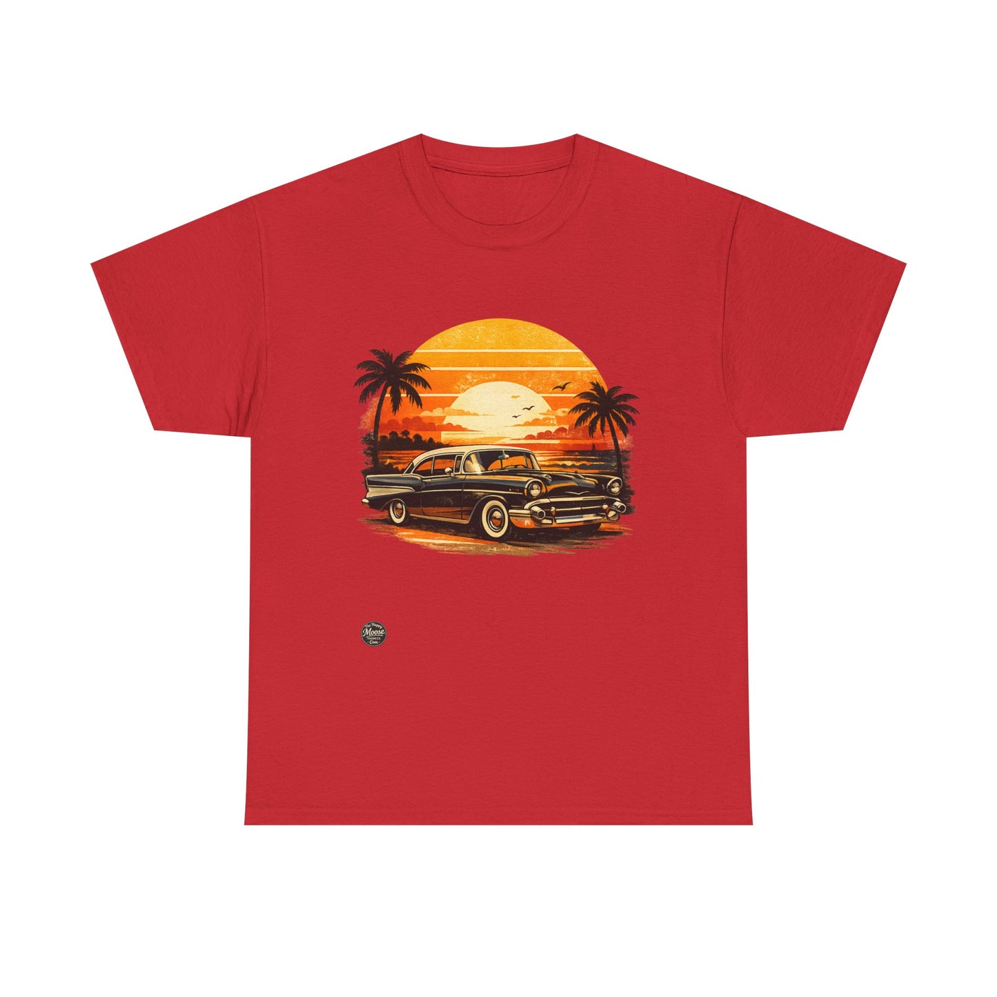 Vintage Sunset Cruiser T-Shirt #E2985