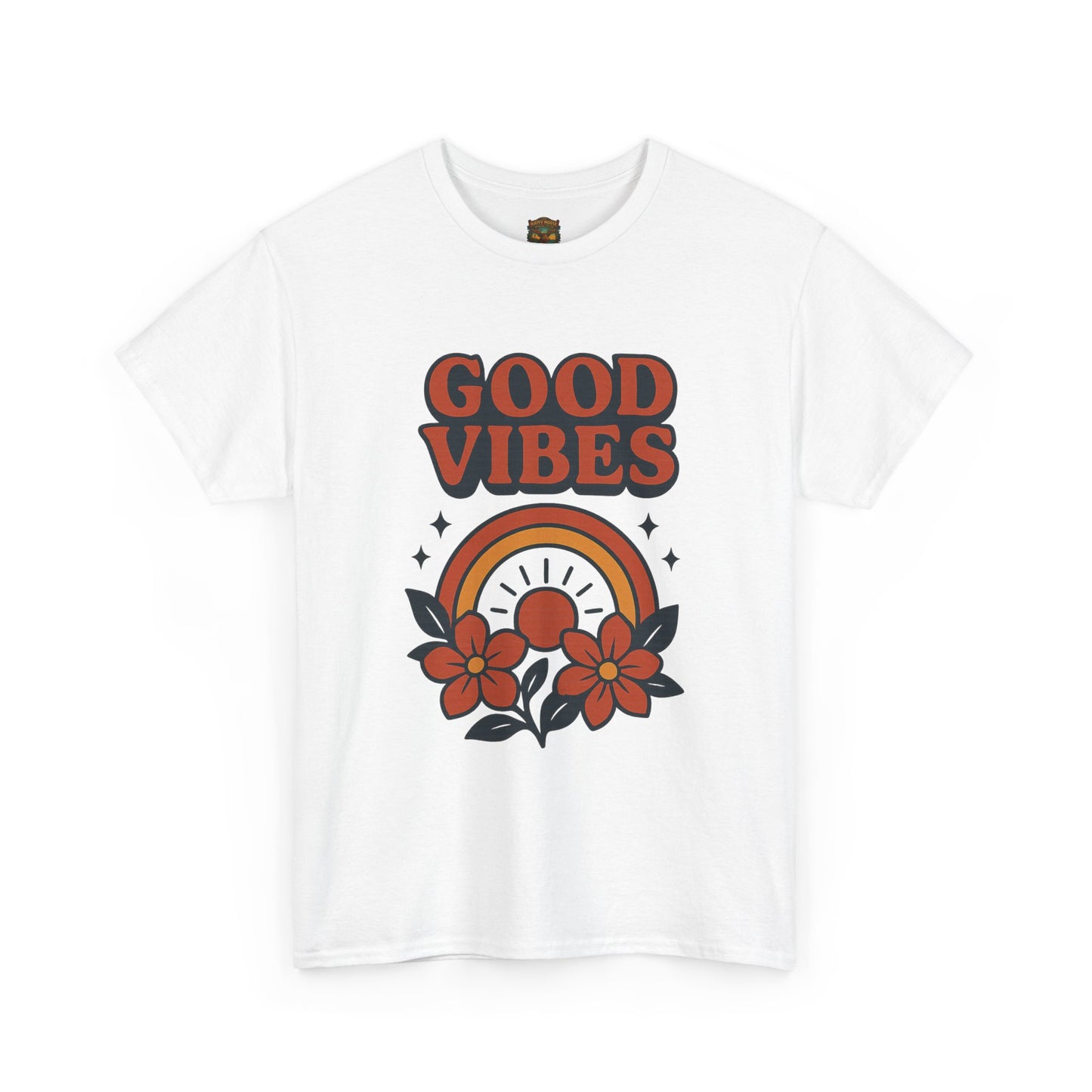 Good Vibes T-Shirt | Positive Typography Tee