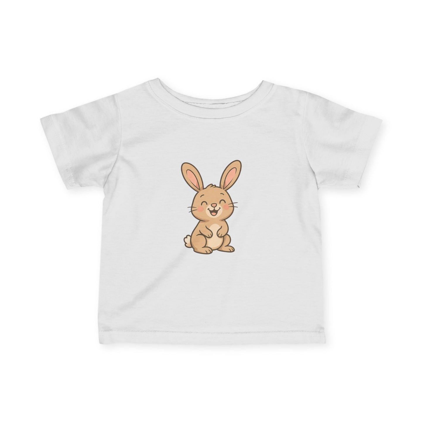 Infant Bunny Tee — Cute Cartoon Rabbit Baby Shirt