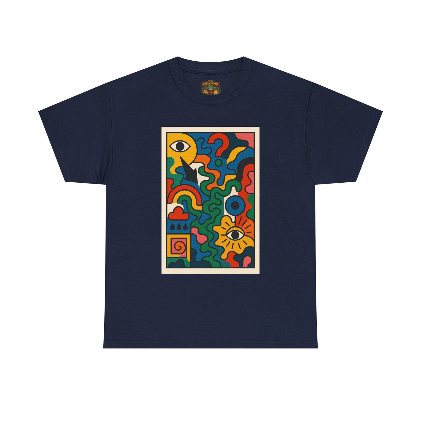 Abstract Art Tee | Modern Minimalist Geometric Design