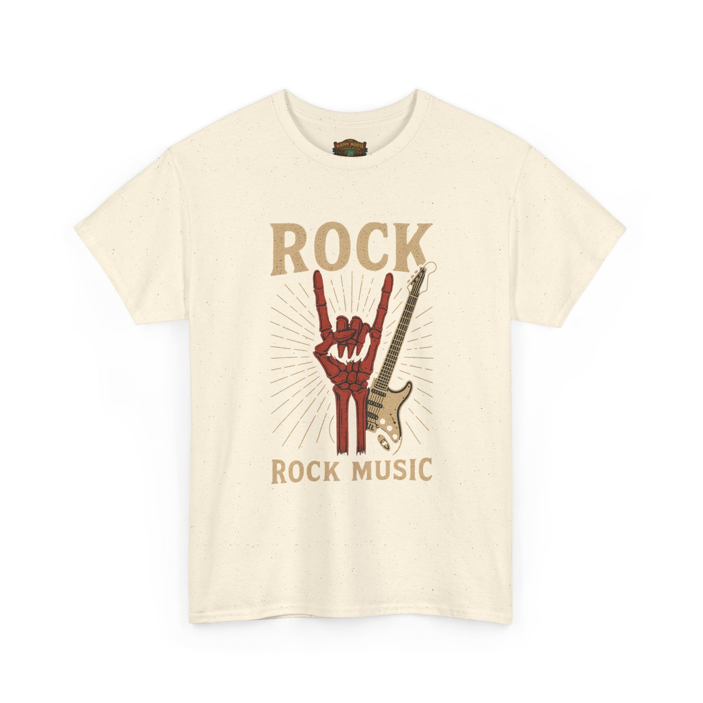 ROCK Graphic T-Shirt — Bold Minimalist Band Tee
