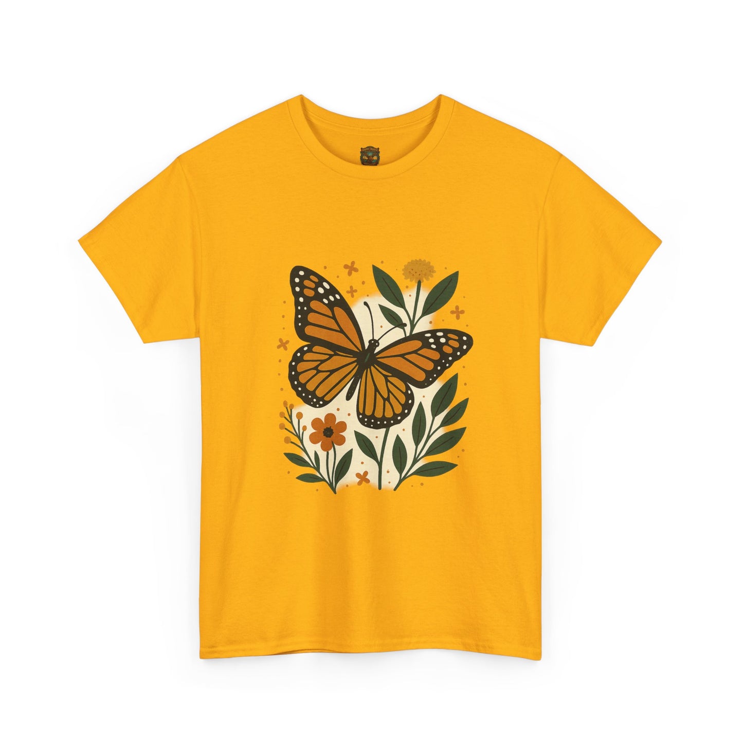 Butterfly T-Shirt — Delicate Monarch Tee for Nature Lovers