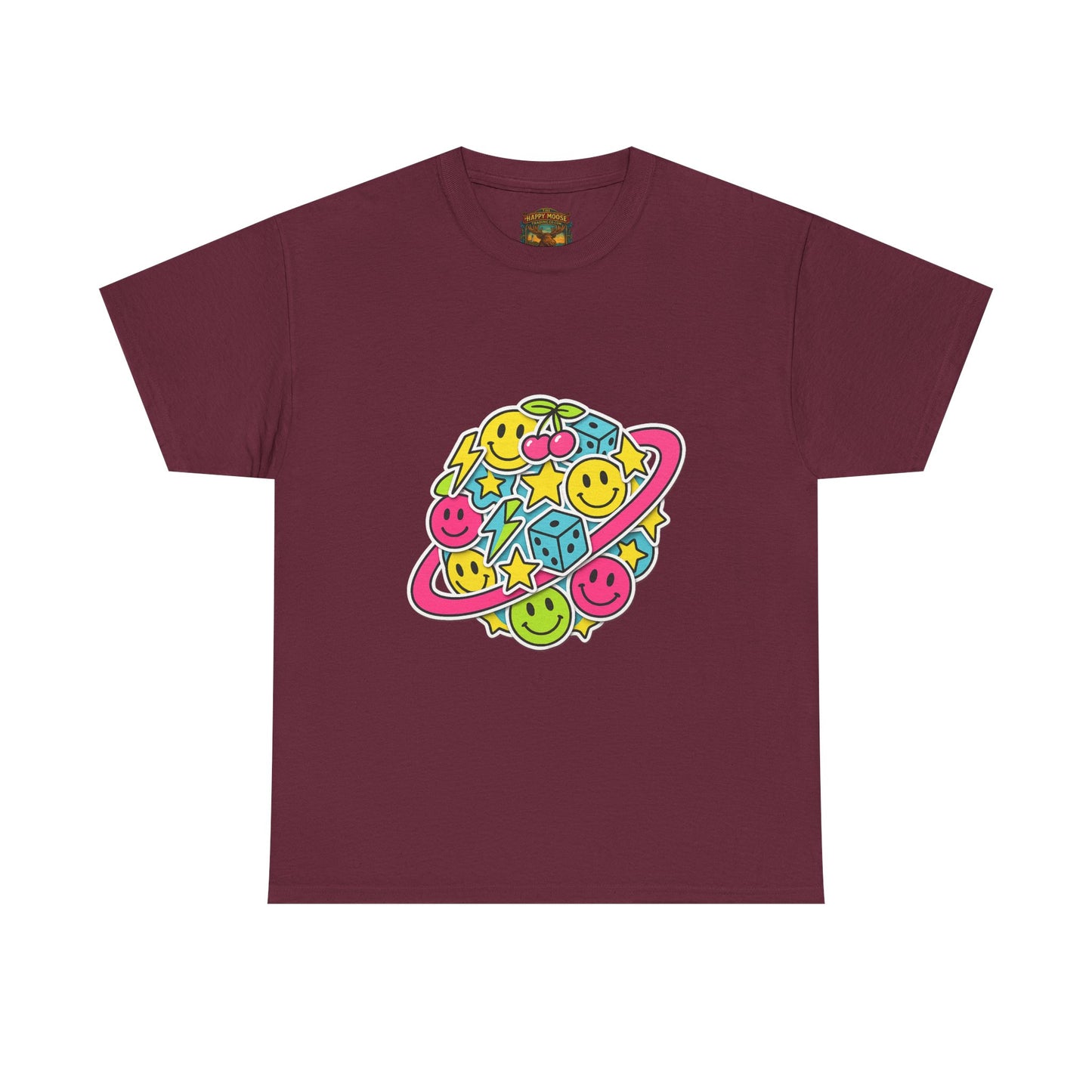 Emoji Planet T-Shirt | Cute Planet Emoji Graphic Tee