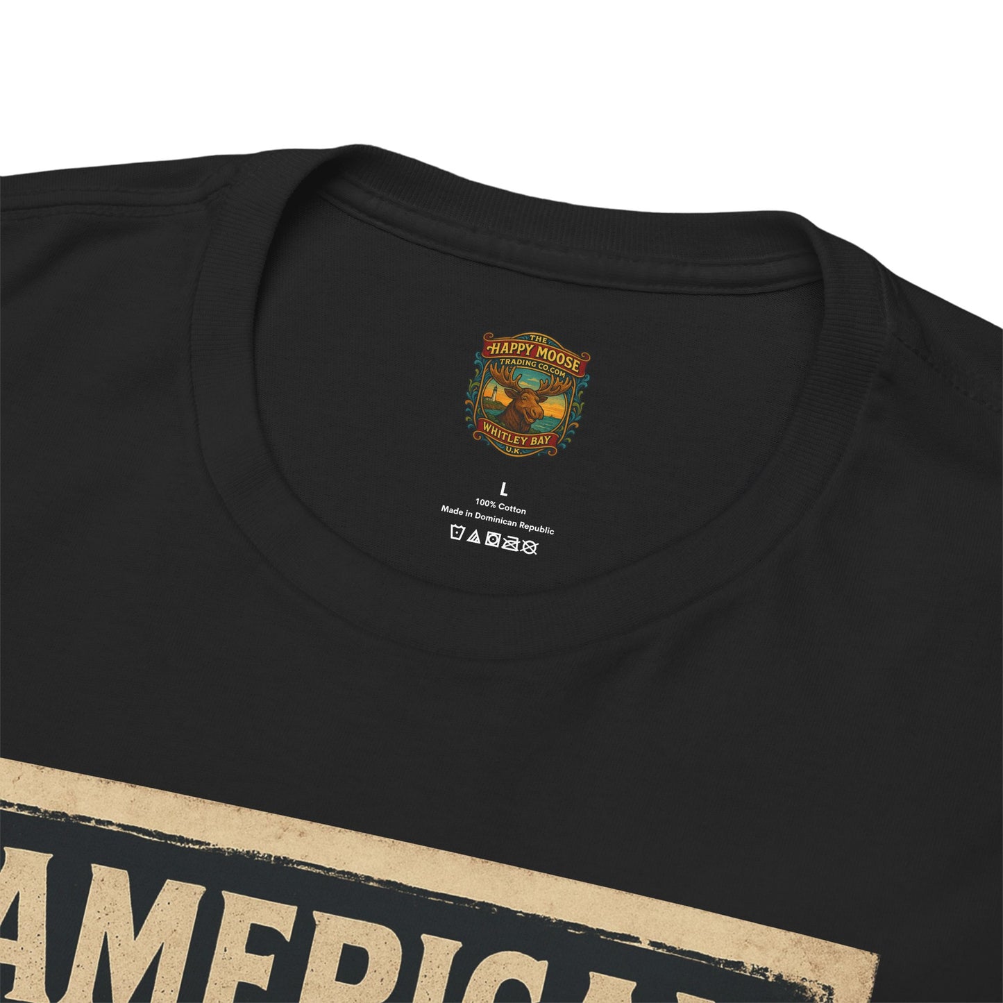 American Iron motorcycle poster Tee | Born to Ride vintage biker graphic T-Shirt