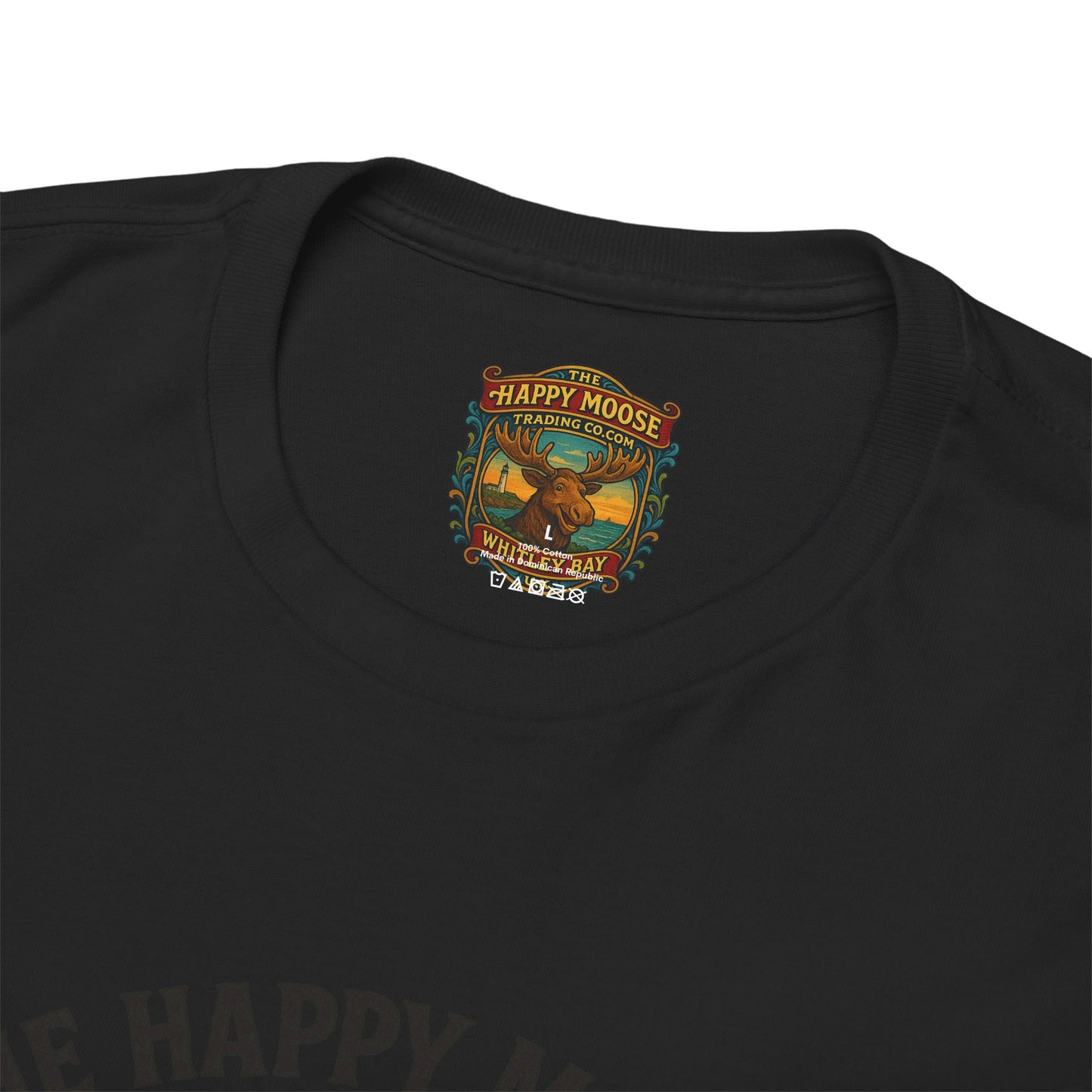 Happy Moose Motorcycle Club Route 66 T-Shirt | Moose Biker Tee