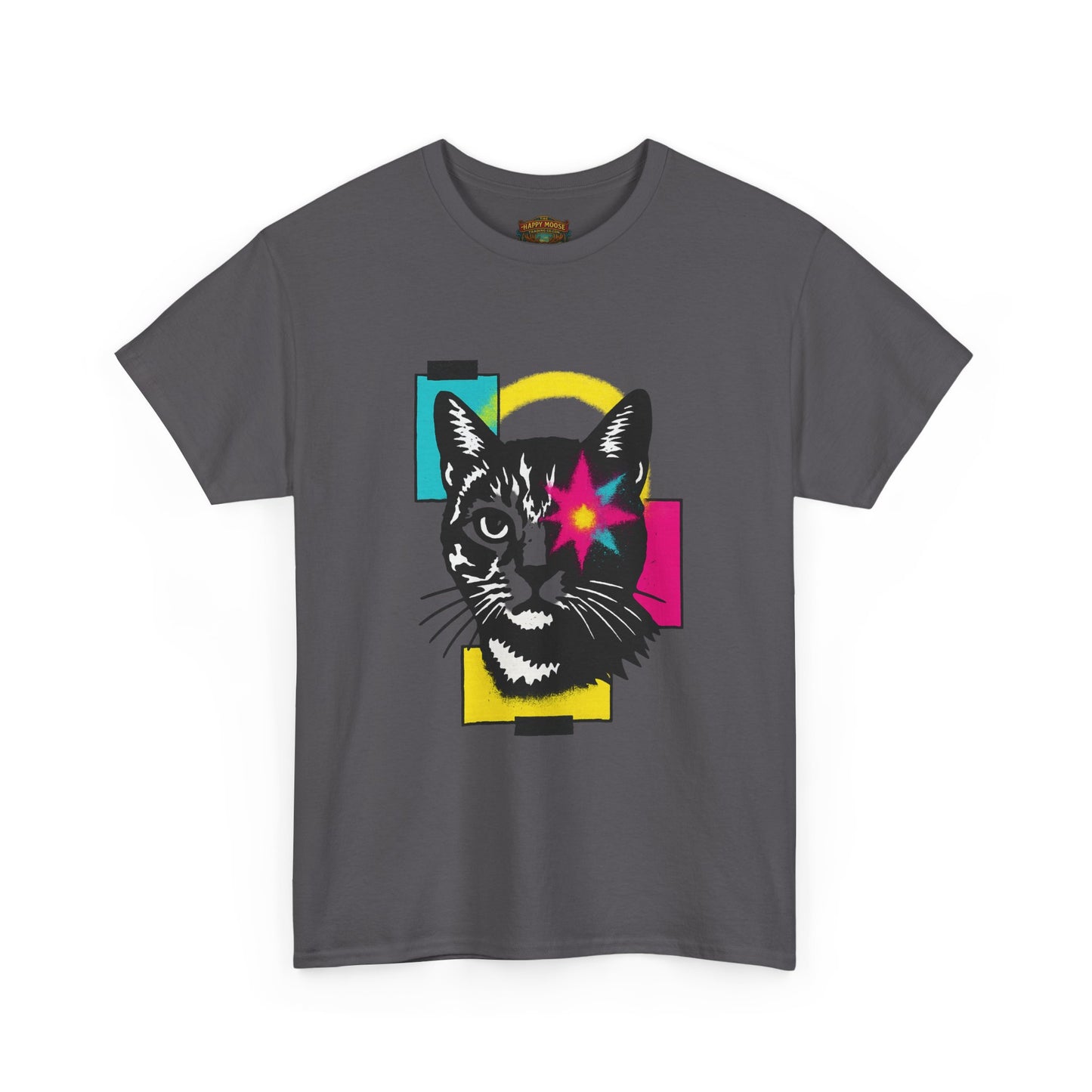 Cat Graphic T-Shirt — CAT Print