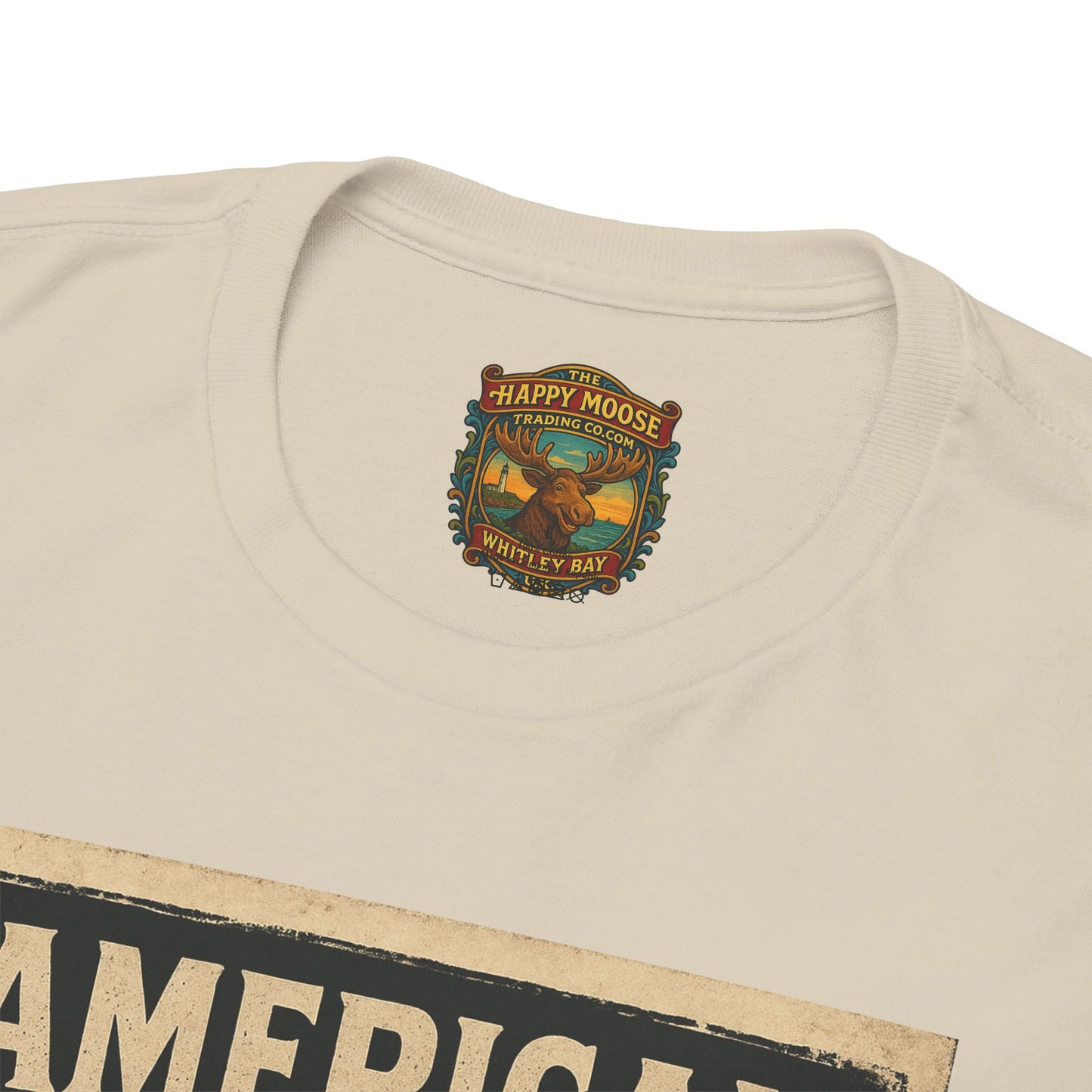 American Iron motorcycle poster Tee | Born to Ride vintage biker graphic T-Shirt