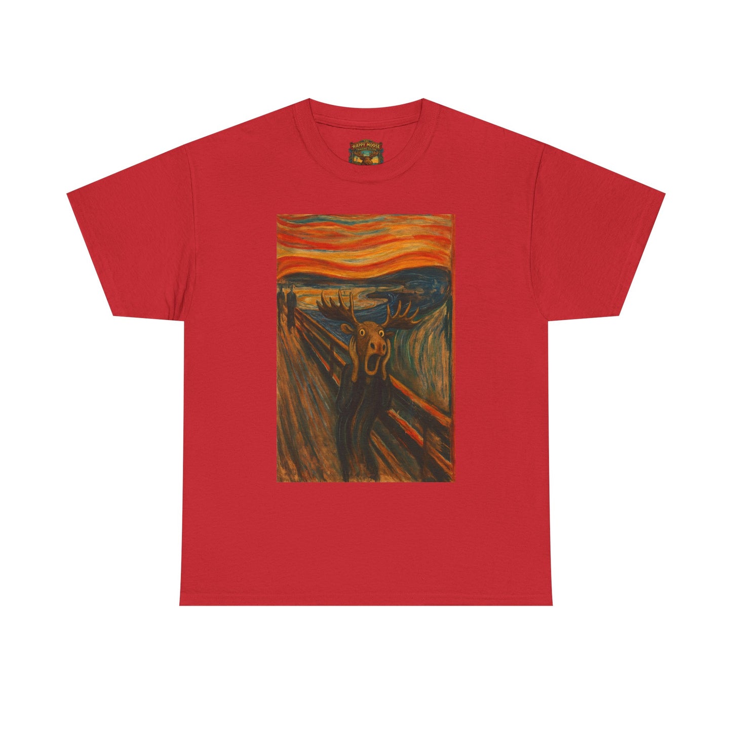 The Scream Art Print T‑Shirt — Vintage Expressionist Graphic Tee