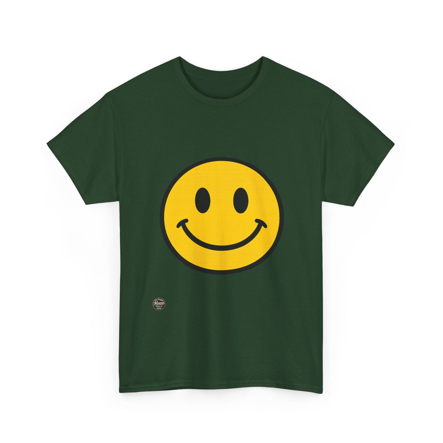 Smiley Face Graphic Tee — Retro Happy Emoji T-Shirt
