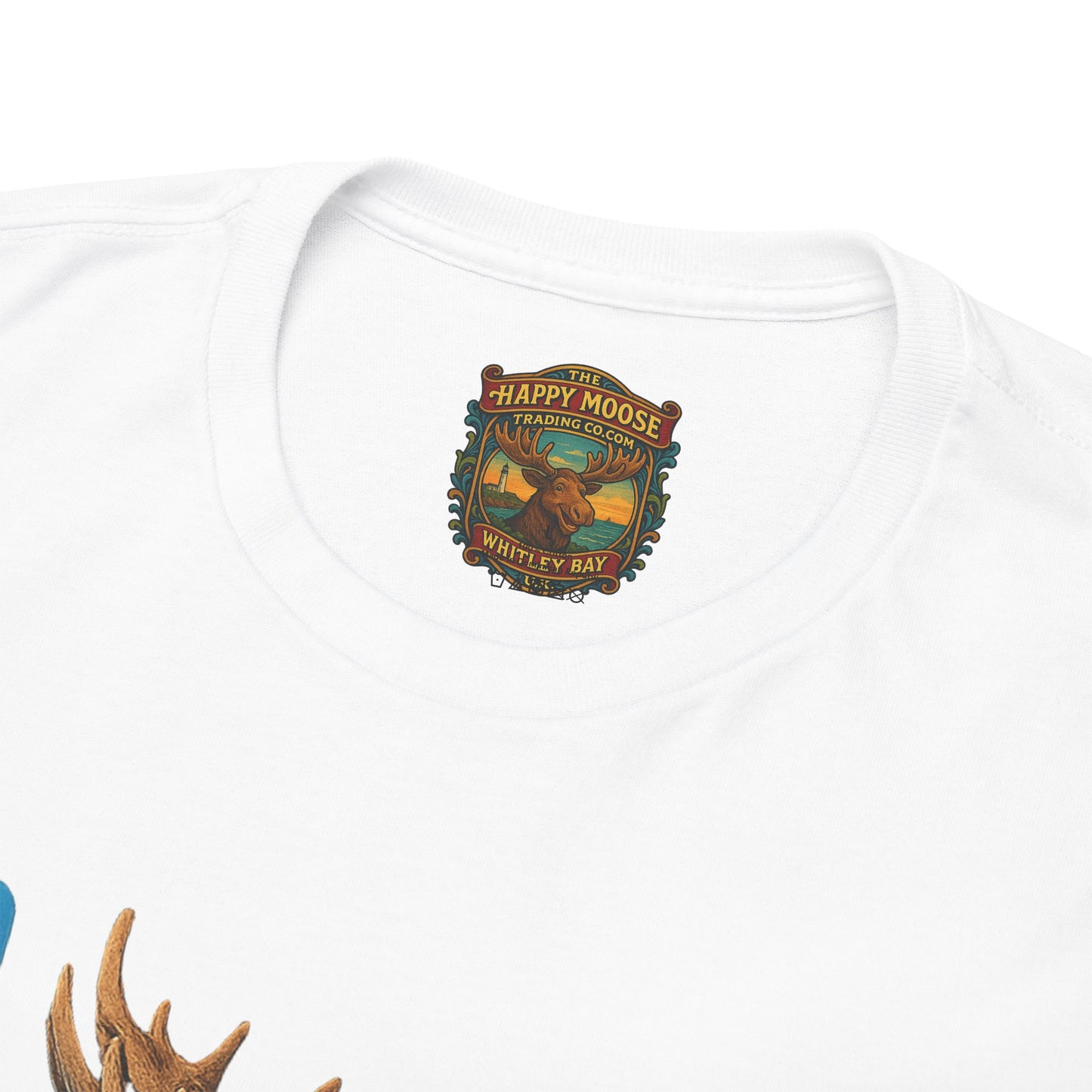 Moose Wars T‑Shirt — Funny Star Wars Inspired Moose with Lightsaber