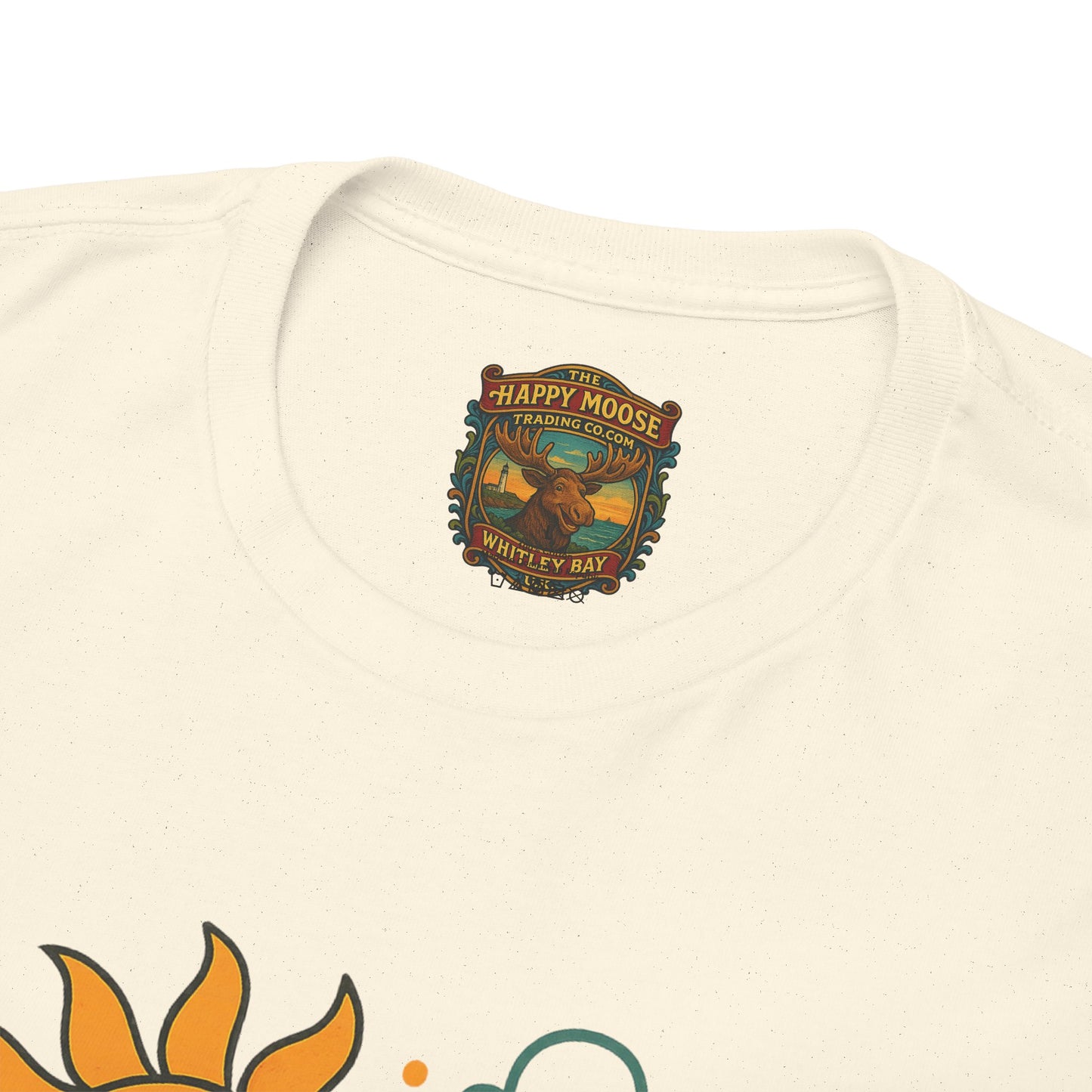 Summer Beach Tee | Surf Waves Palm Tree Graphic