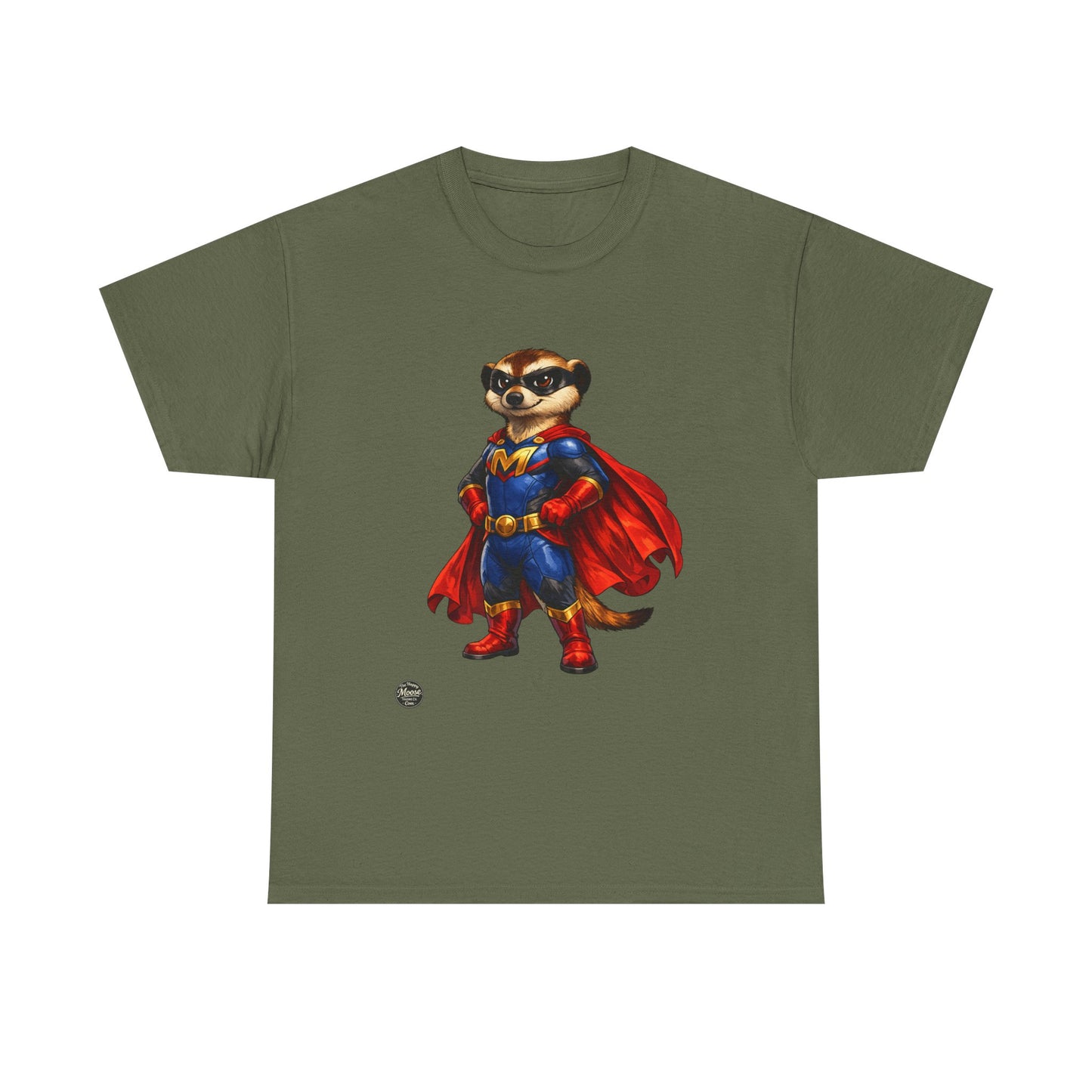 Super Meerkat T-Shirt — Cute Superhero Animal Tee