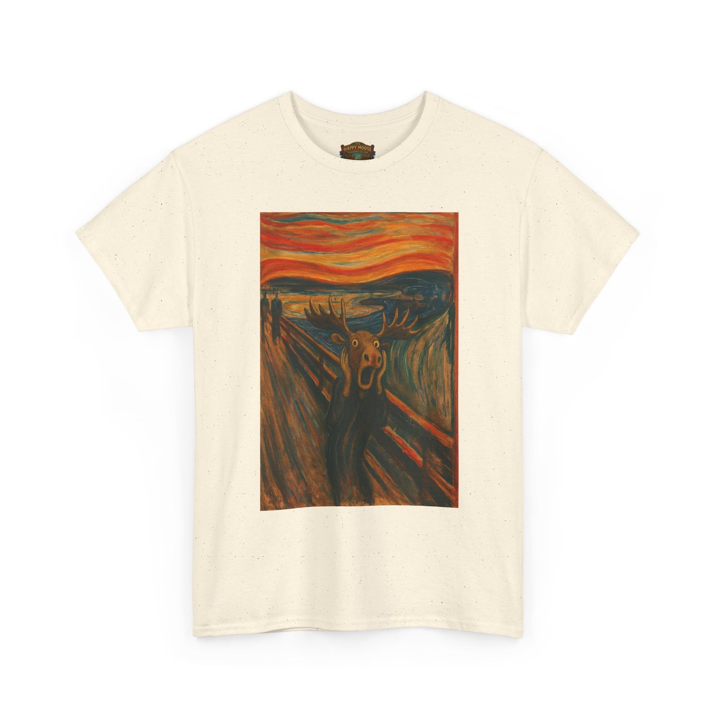 The Scream Art Print T‑Shirt — Vintage Expressionist Graphic Tee