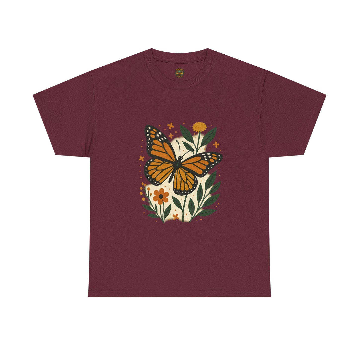 Butterfly T-Shirt — Delicate Monarch Tee for Nature Lovers
